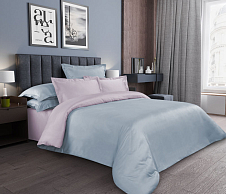 Однотонное постельное белье «Опал», Сатин (Евро 200x200) фото
