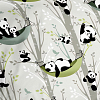 Постельное белье Веселые панды 1, поплин, 1.5-спальное фото