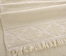 Постельное белье Махровое полотенце для рук и лица 50х90, Тоскана песочный  фото