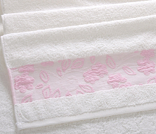 Постельное белье Махровое полотенце для рук и лица 40х70, Прованс крем  фото