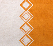 Постельное белье Махровое полотенце для рук и лица 50х90, Юта темно-оранжевый  фото