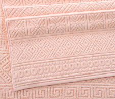 Постельное белье Махровое полотенце для рук и лица 50х90, Саксония персик  фото