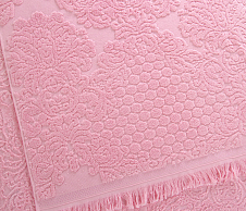 Постельное белье Полотенце махровое Монако розовый (50х90) фото