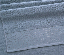 Постельное белье Полотенце махровое банное 70х140, Крит сумерки  фото