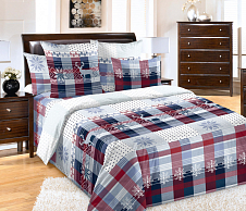 Постельное белье Пододеяльник 2-спальный Норвегия 1, перкаль, 185х215 для одеяла 172х205 фото