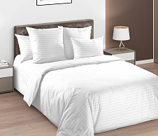 Постельное белье Сан-Ремо, страйп-перкаль, 2-спальное с евро простыней фото
