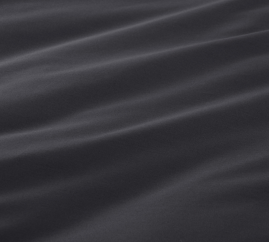 Однотонное постельное белье Восторг, мако-сатин 300ТС, Евро стандарт фото
