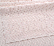 Постельное белье Полотенце махровое банное 70х140, Санторини белый песок  фото
