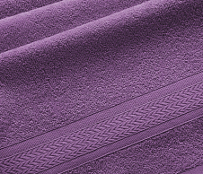 Постельное белье Махровое полотенце Утро сирень (40х70) фото