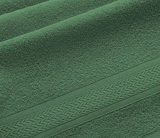 Постельное белье Махровое полотенце Утро трава (70х140) фото