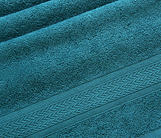 Постельное белье Махровое полотенце Утро морская волна (70х140) фото