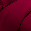 Однотонное постельное белье Гранат, Сатин, 1.5-спальное фото