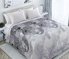 Постельное белье Стеганое покрывало на кровать «Хороший вкус 3», сатин (160х210) фото