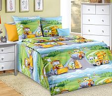 Детское постельное белье в кроватку 120х60, Дорожный патруль 1, поплин, Ясельный фото