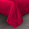 Однотонное постельное белье «Рубин», Сатин (1,5 спальное) фото
