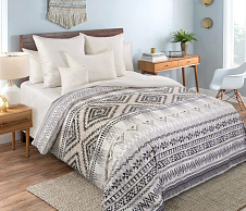 Постельное белье Навахо, сатин, 2-спальное с европростыней фото