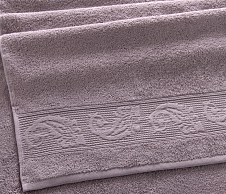 Постельное белье Махровое полотенце для рук и лица 50х90, Нежность легкий розовый  фото