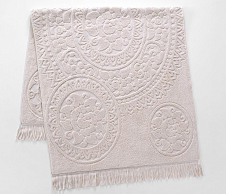 Постельное белье Полотенце махровое банное 100x140, Византия песочный фото