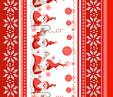 Постельное белье Полотенце вафельное Санта (50х70) фото