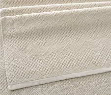 Постельное белье Полотенце махровое банное 70х140, Восторг ваниль  фото