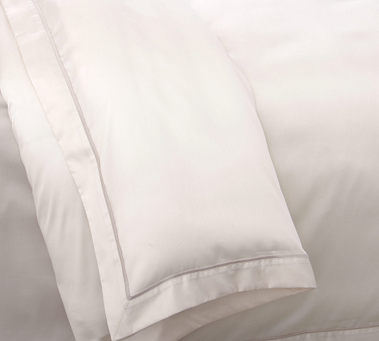 Однотонное постельное белье Настроение, мако-сатин 300ТС, Евро стандарт фото