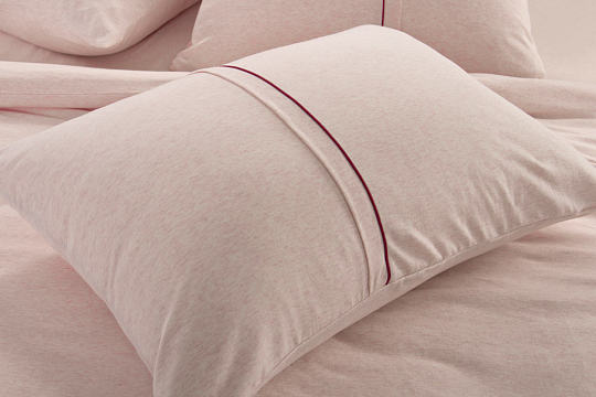 Комплект постельного белья с простыней на резинке 120х200 Ройбуш, меланж, 1.5-спальный фото