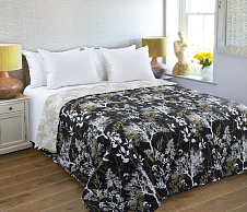 Постельное белье Стеганое покрывало на кровать «Сумерки 1», перкаль (180х210) фото