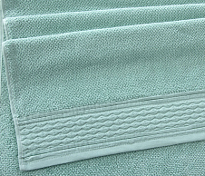 Постельное белье Полотенце махровое банное 70х140, Дакота светлая бирюза  фото