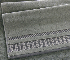 Постельное белье Полотенце махровое Рейн серый шато (50х90) фото
