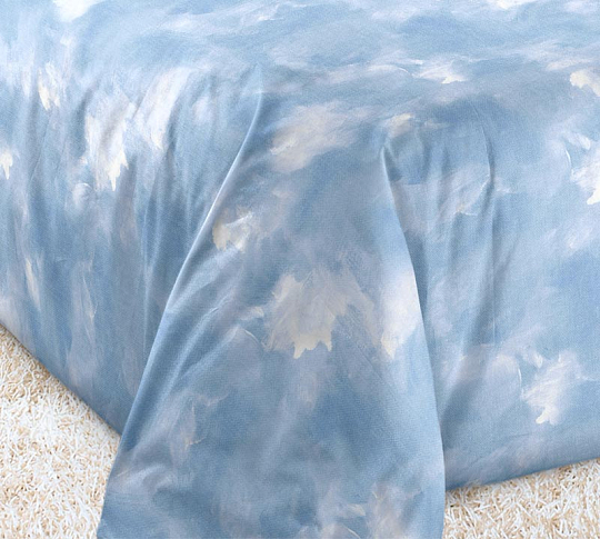 Постельное белье Простыня «Снежный покров компаньон 1», перкаль (220х240) фото