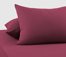 Постельное белье Трикотажные наволочки «Пурпурный» 50х70 2шт фото