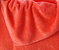 Постельное белье Простыня махровая Коралловая 100% хлопок (155х200) фото