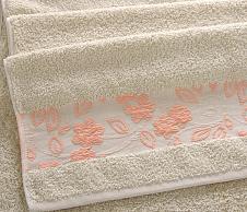 Постельное белье Полотенце махровое Прованс песочный (50х90) фото