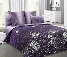 Постельное белье Стеганое покрывало на кровать «Песня звезд», бязь (200х210) фото