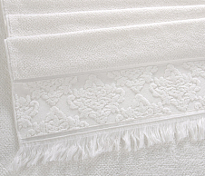 Постельное белье Полотенце махровое банное 70х140, Тоскана крем  фото