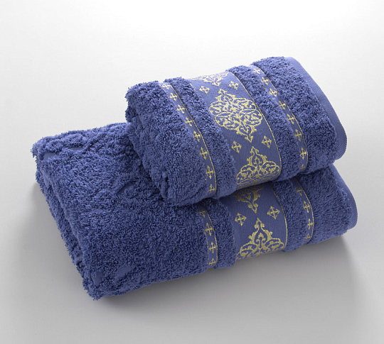Постельное белье Махровое полотенце для рук и лица 50х90, Роскошь фиалка  фото