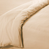 Постельное белье Трикотажный пододеяльник 2-спальный 175х215 Бежевый, 140 г/м2, 100% хлопок фото