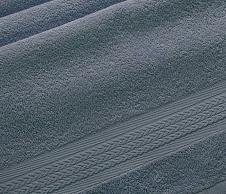Постельное белье Махровое полотенце Утро антрацит (40х70) фото