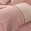 Комплект постельного белья с простыней на резинке 120х200 Ягодный, меланж, 1.5-спальный, наволочки 50х70 фото