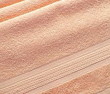 Постельное белье Полотенце махровое Утро персик (100х180) фото