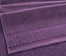 Постельное белье Махровое полотенце для рук и лица 40х70, Нормандия светлый виноград  фото