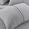 Комплект постельного белья с простыней на резинке 120х200 Ассам, меланж, 1.5-спальный фото