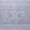 Постельное белье Махровое полотенце для рук Ручки Платина, 50х70 фото