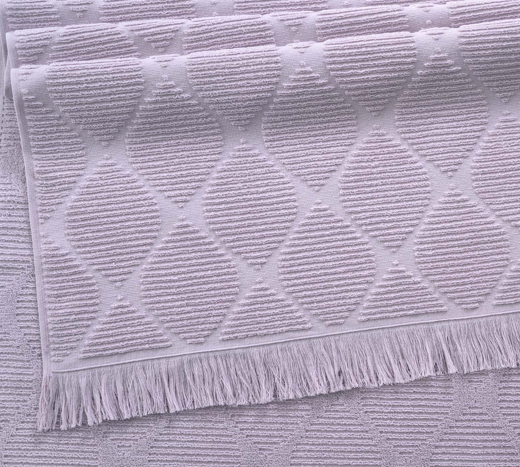 Постельное белье Полотенце махровое банное 70х140, Родос розовый крем фото