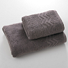 Постельное белье Махровое полотенце для рук и лица 50х90, Бремен серый шато  фото