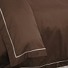 Однотонное постельное белье Впечатление, мако-сатин 300ТС, Евро макси фото
