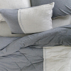 Комплект постельного белья без простыни Пуэр, Евростандарт 200х220, трикотаж, меланж фото