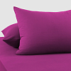 Постельное белье Трикотажные наволочки 50x70 2 шт Фиолетовый, 100% хлопок фото
