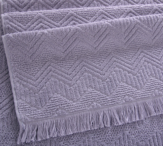 Постельное белье Полотенце махровое банное 100x150, Бавария жемчуг фото