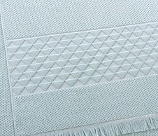 Постельное белье Махровое полотенце Отблеск нежная мята (70х140) фото